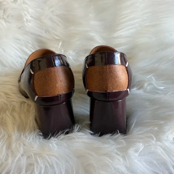 Maison Martin Margiela Women's Burgundy Heels - Picture 3 of 8